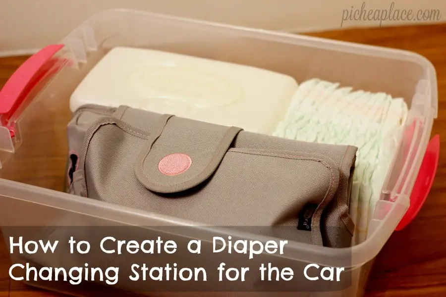 How to Create a Diaper Changing Station for the Car